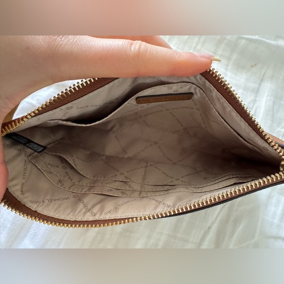 Michael Kors Brown Leather Wallet - Picture 3 of 3